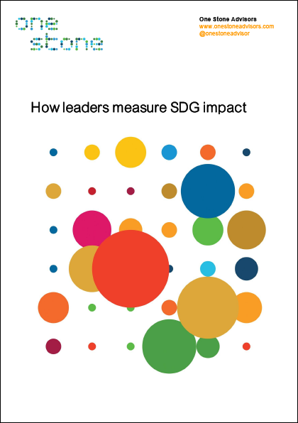 How leaders measure SDG impact
